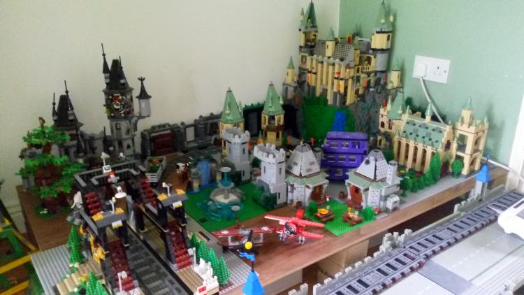 Lego Harry Potter village