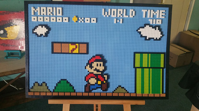 Mario mosaic