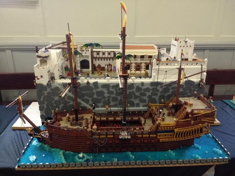 Pirate moc at Limbrick City 6-7/10/18