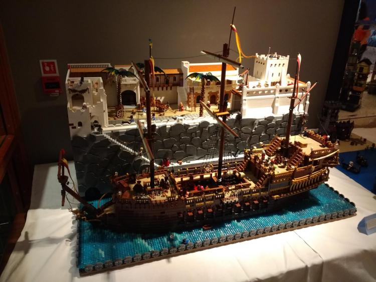 My pirate moc at brickxfest Athlone 18/11/18