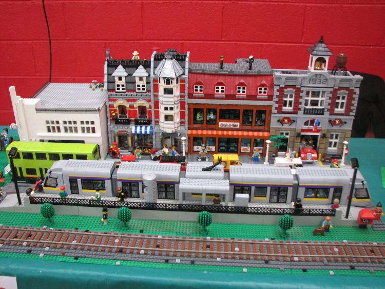 Luas, Archers Garage and buildings