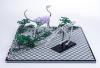 Jurassic Brick Struthiomimus Diorama by janetvand